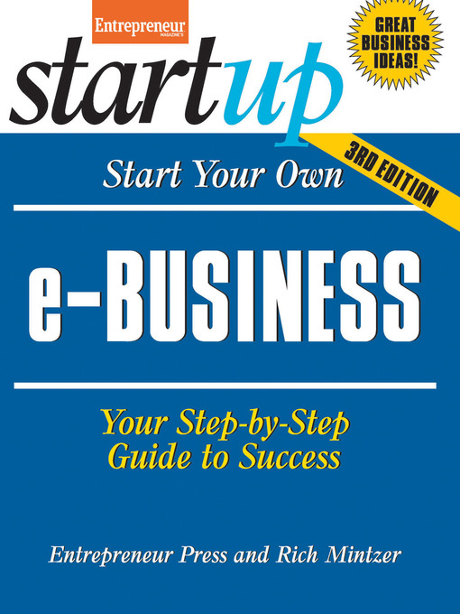 Title details for Start Your Own e-Business by Entrepreneur magazine - Wait list